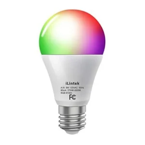 Multicolored LED bulb